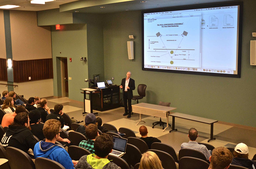 Carl Tatz and John Krivit Present AES Student Chapter Lecture at Middle Tennessee State University (MTSU)