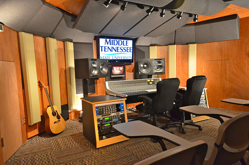 PhantomFocus™ System and Auralex’s Carl Tatz Signature Series™ – Transform MTSU Control Rooms